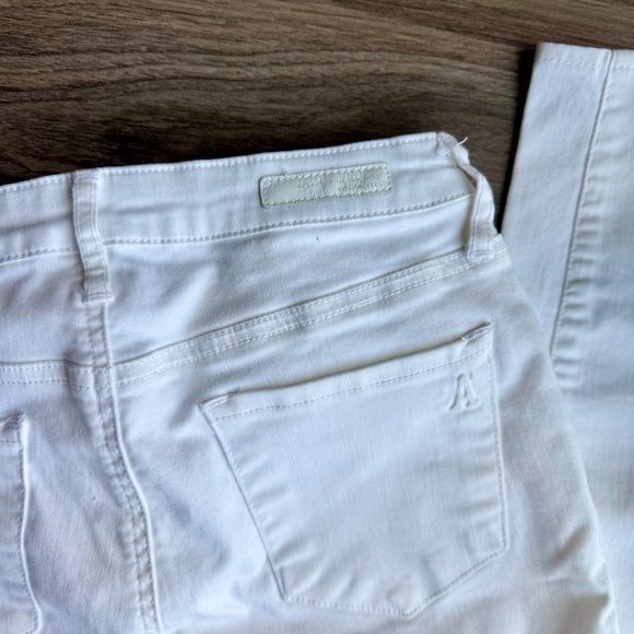 Articles of Society White Skinny Casual Pocket Stretch Jeans Size 27 - Picture 8 of 12